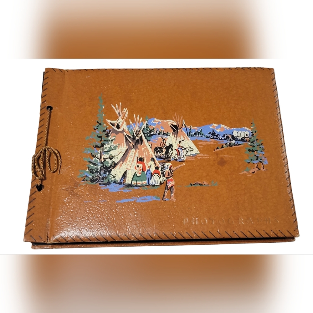 Vintage photograph book